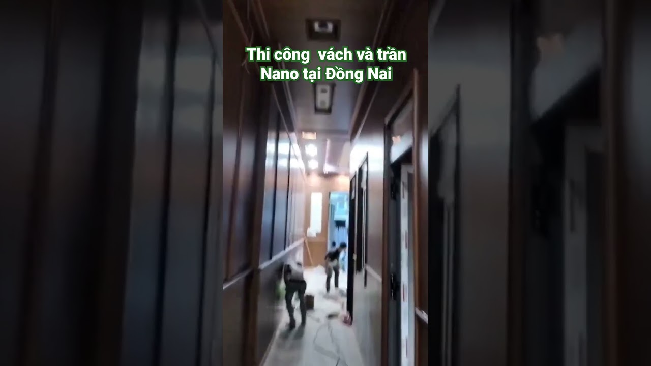 Thi công trần và vách Nano tại Đồng Nai #trannano#vachnano#thicongtrannhua#trannhua#congtydainghia